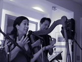 AMA Trio at House Concert in Eugene 2010, photo by Daniel Temmesfeld, cc 2010