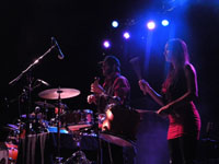 Beats Antique with Zoe Jakes at Eugene Celebration 2010, photo by Daniel Temmesfeld, cc 2010