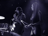 Beats Antique with Zoe Jakes at Eugene Celebration 2010, photo by Daniel Temmesfeld, cc 2010