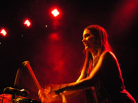 Beats Antique with Zoe Jakes at Eugene Celebration 2010, photo by Daniel Temmesfeld, cc 2010