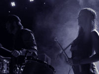 Beats Antique with Zoe Jakes at Eugene Celebration 2010, photo by Daniel Temmesfeld, cc 2010