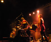 Beats Antique with Zoe Jakes at Eugene Celebration 2010, photo by Daniel Temmesfeld, cc 2010