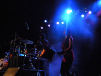 Beats Antique with Zoe Jakes at Eugene Celebration 2010, photo by Daniel Temmesfeld, cc 2010