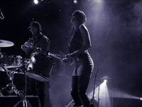 Beats Antique with Zoe Jakes at Eugene Celebration 2010, photo by Daniel Temmesfeld, cc 2010