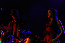 Beats Antique with Zoe Jakes at Eugene Celebration 2010, photo by Margaret OBrien, cc 2010