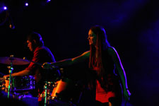 Beats Antique with Zoe Jakes at Eugene Celebration 2010, photo by Margaret OBrien, cc 2010