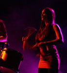 Beats Antique with Zoe Jakes at Eugene Celebration 2010, photo by Margaret OBrien, cc 2010