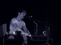Boys Eats Drum Machine Jon Ragel at Eugene Celebration 2010, photo by Daniel Temmesfeld, cc 2010