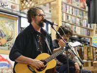 Drive-By Truckers at CD World in Eugene 2012, photo by Daniel Temmesfeld, cc 2012