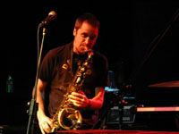 Dead Kenny G’s with Skerik in Portland 2010, photo by Daniel Temmesfeld, cc 2010