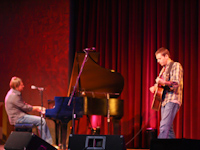 Glen Phillips and Jonathan Kingham in Portland 2012, photo by Daniel Temmesfeld, cc 2012