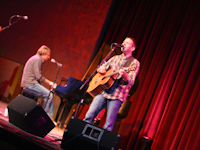 Glen Phillips and Jonathan Kingham in Portland 2012, photo by Daniel Temmesfeld, cc 2012