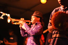 Seun Kuti and the Egypt 80 at WOW Hall Eugene 2012, photo by Daniel Temmesfeld, cc 2011