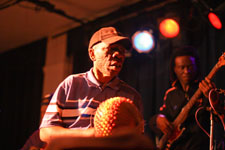 Seun Kuti and the Egypt 80 at WOW Hall Eugene 2012, photo by Daniel Temmesfeld, cc 2011