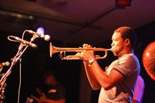 Seun Kuti and the Egypt 80 at WOW Hall Eugene 2012, photo by Daniel Temmesfeld, cc 2011
