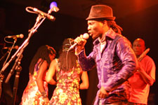 Seun Kuti and the Egypt 80 at WOW Hall Eugene 2012, photo by Daniel Temmesfeld, cc 2011