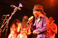 Seun Kuti and the Egypt 80 at WOW Hall Eugene 2012, photo by Daniel Temmesfeld, cc 2011