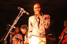 Seun Kuti and the Egypt 80 at WOW Hall Eugene 2012, photo by Daniel Temmesfeld, cc 2011