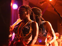 Seun Kuti and the Egypt 80 at WOW Hall Eugene 2012, photo by Daniel Temmesfeld, cc 2011