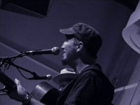 Peter Mulvey and Jeffrey Foucault in Portland, photo by Daniel Temmesfeld, cc 2010