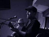 Peter Mulvey and Jeffrey Foucault in Portland, photo by Daniel Temmesfeld, cc 2010
