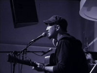 Peter Mulvey and Jeffrey Foucault in Portland, photo by Daniel Temmesfeld, cc 2010