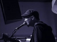 Peter Mulvey and Jeffrey Foucault in Portland, photo by Daniel Temmesfeld, cc 2010
