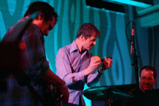 Nels Cline Singers in Portland including Yuka Honda Trevor Dunn Scott Amendola Sean Lennon, photo by Daniel Temmesfeld, cc 2011