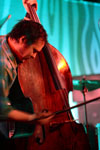 Nels Cline Singers in Portland including Yuka Honda Trevor Dunn Scott Amendola Sean Lennon, photo by Daniel Temmesfeld, cc 2011