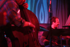 Nels Cline Singers in Portland including Yuka Honda Trevor Dunn Scott Amendola Sean Lennon, photo by Daniel Temmesfeld, cc 2011