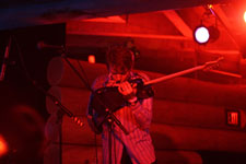 Nels Cline Singers in Portland including Yuka Honda Trevor Dunn Scott Amendola Sean Lennon, photo by Daniel Temmesfeld, cc 2011