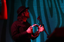 Nels Cline Singers in Portland including Yuka Honda Trevor Dunn Scott Amendola Sean Lennon, photo by Daniel Temmesfeld, cc 2011