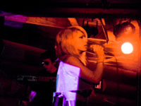 Louis and Genevieve opening for Pomplamoose in Portland 2011, photo by Daniel Temmesfeld, cc 2011