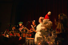 Sufjan Stevens Christmas Sing-a-Long tour 2012 in Portland, photo by Daniel Temmesfeld, cc 2012