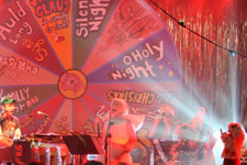 Sufjan Stevens Christmas Sing-a-Long tour 2012 in Portland, photo by Daniel Temmesfeld, cc 2012