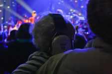 Sufjan Stevens Christmas Sing-a-Long tour 2012 in Portland, photo by Daniel Temmesfeld, cc 2012