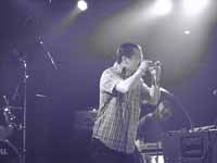 Mike Patton and Tomahawk play Wonder Ballroom in Portland 2013, photo by Daniel Temmesfeld, cc 2013