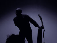 Erik Friedlander plays John Zorn’s Masada Book Two VOLAC, photo by Daniel Temmesfeld, cc 2011