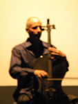 Erik Friedlander plays John Zorn’s Masada Book Two VOLAC, photo by Daniel Temmesfeld, cc 2011