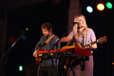 Anna Gilbert opening for Derek Webb at WOW Hall Eugene 2011, photo by Daniel Temmesfeld, cc 2011