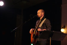 Derek Webb at WOW Hall Eugene 2011, photo by Daniel Temmesfeld, cc 2011