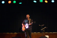 Derek Webb at WOW Hall Eugene 2011, photo by Daniel Temmesfeld, cc 2011