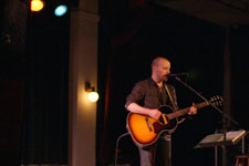Derek Webb at WOW Hall Eugene 2011, photo by Daniel Temmesfeld, cc 2011
