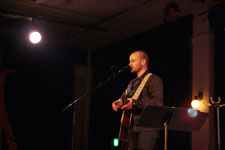 Derek Webb at WOW Hall Eugene 2011, photo by Daniel Temmesfeld, cc 2011