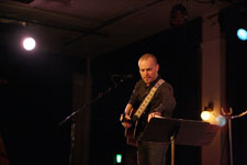 Derek Webb at WOW Hall Eugene 2011, photo by Daniel Temmesfeld, cc 2011