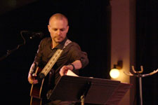 Derek Webb at WOW Hall Eugene 2011, photo by Daniel Temmesfeld, cc 2011